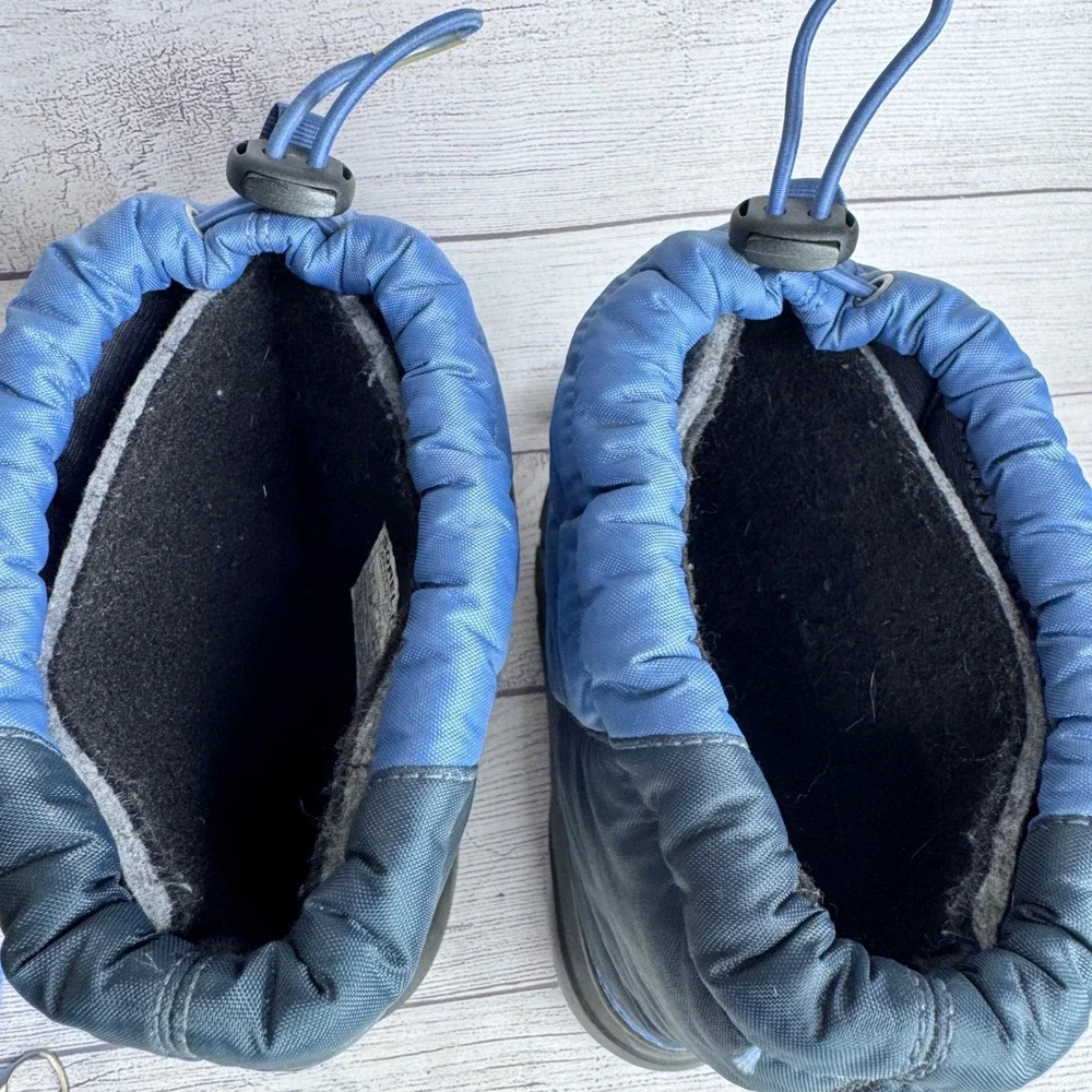 Sorel Cub Kids Blue Navy Waterproof Insulated Winter Snow Boots‎ Size 5